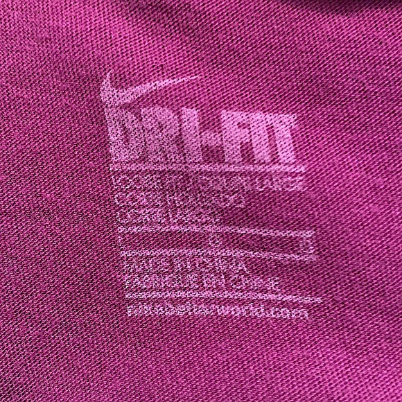 Nike | Women’s Tank Top | Dri-Fit, Plum colored, Size L - Picture 3 of 4